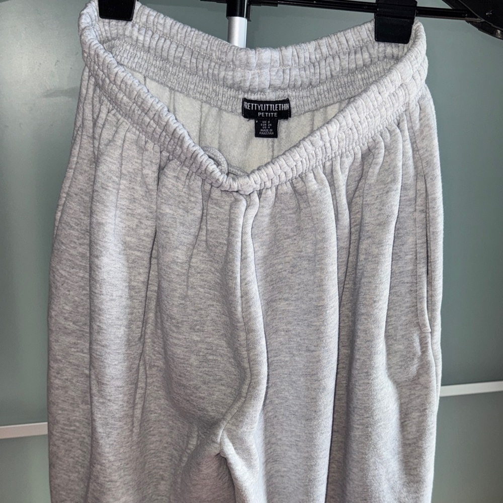 Pretty Little Things Wide Gray Sweatpants
